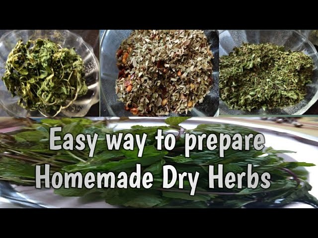 Easy way to prepare Homemade Dry Herbs| Homemade Herbes | Homemade Dry Masala