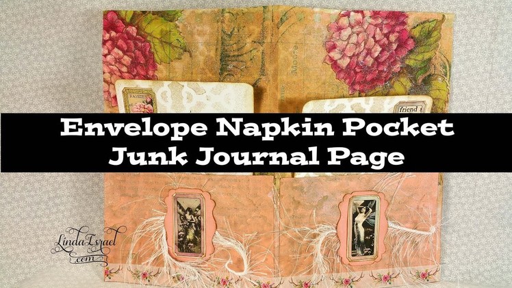 Envelope Napkin Pocket Junk Journal Page