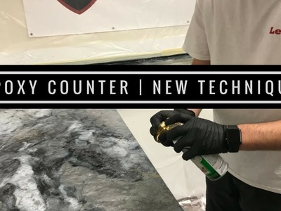 Epoxy Countertop Coating with New Technique - Tips and Tricks from the Pros!