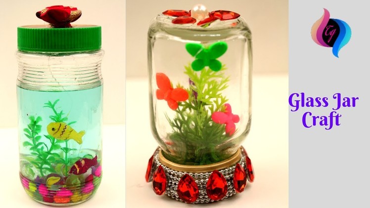 Glass Jar Crafts & Reuse Ideas - 2 Uses For Glass Jars - Outstanding Craft Projects Using Glass Jars