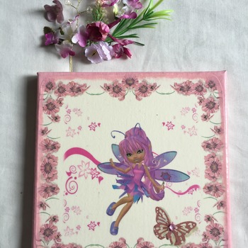 Hand Crafted Fantasy Fairy canvas wall art
