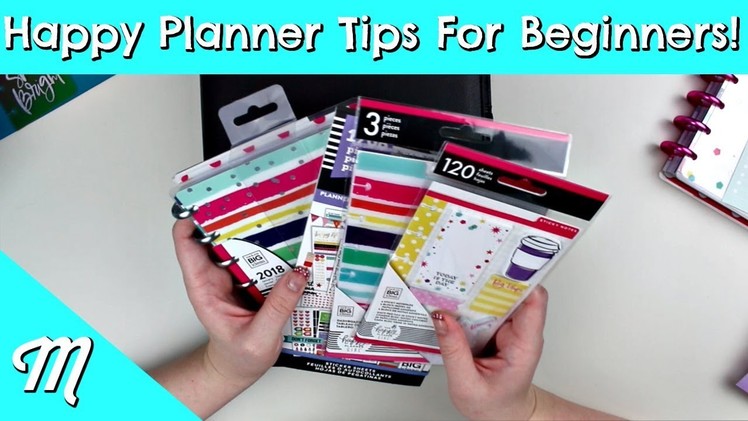 Happy Planner Tips For Beginners | Planning on a budget!
