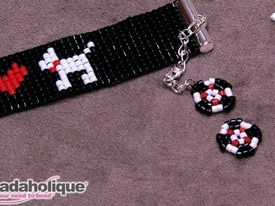 How to Bead Weave a Decorative Element for a Clasp