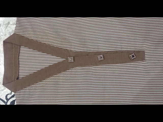 How to draft, cut, sew a collar suit neck design | Stitching Tutorial in Urdu | Hindi