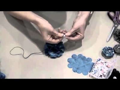 How to Make a Chiffon Flower from Laliberi