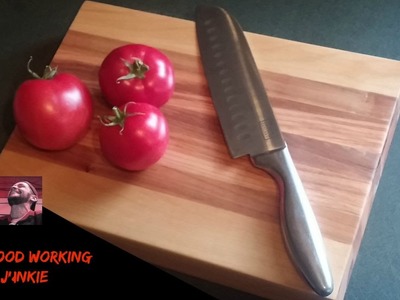 How to make a cutting board. great easy woodworking projects for beginners that sell!