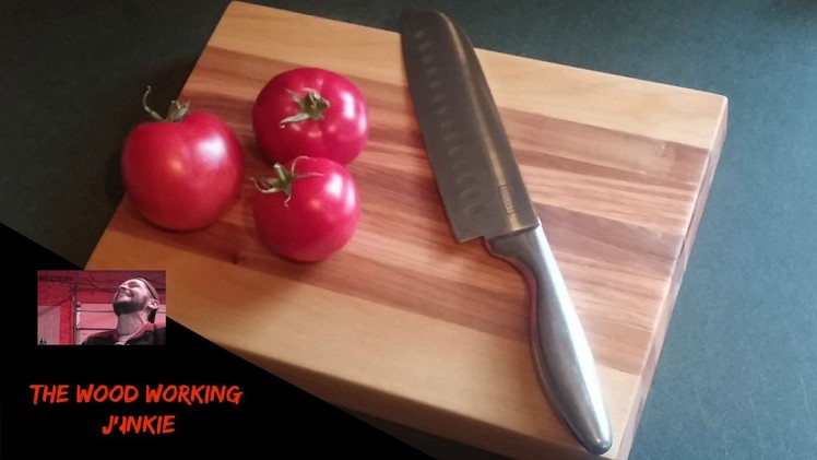 How to make a cutting board. great easy woodworking projects for beginners that sell!