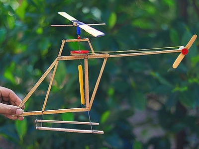 How to Make a Wooden Helicopter that Fly