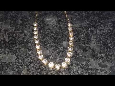 How to make  easy kundan necklace