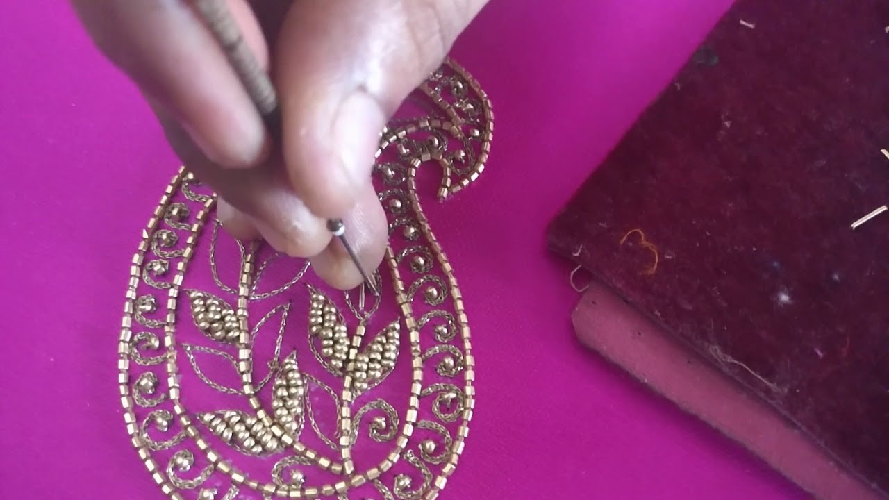 how-to-make-paisley-pattern-hand-embroidery