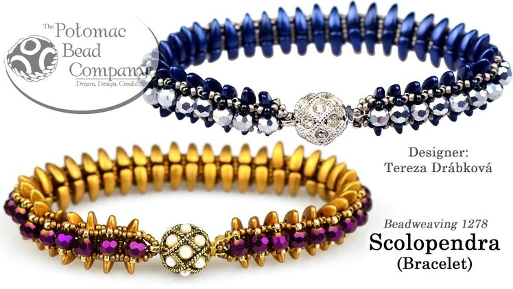 How to Make the Scolopendra Bracelet (Bead Weaving Tutorial)