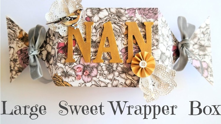 Large Sweet Wrapper Gift Box
