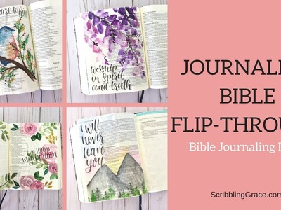 My Journaling Bible Flip-Through