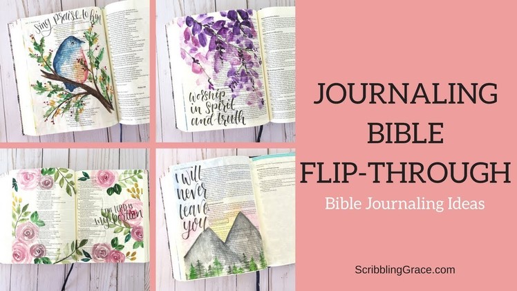 My Journaling Bible Flip-Through