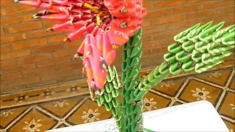 ORIGAMI 3D-flor - Flower