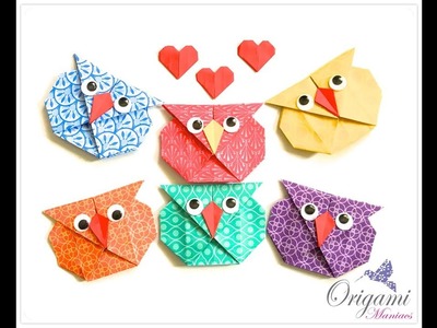 Origami Maniacs 303: Cute Owl Bag
