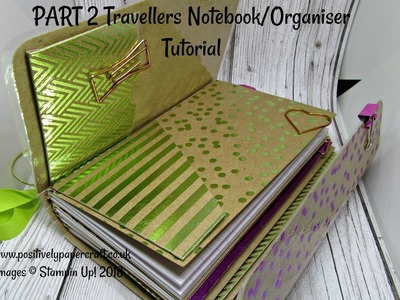 PART 2 Beautiful Travelers Notebook.Organiser