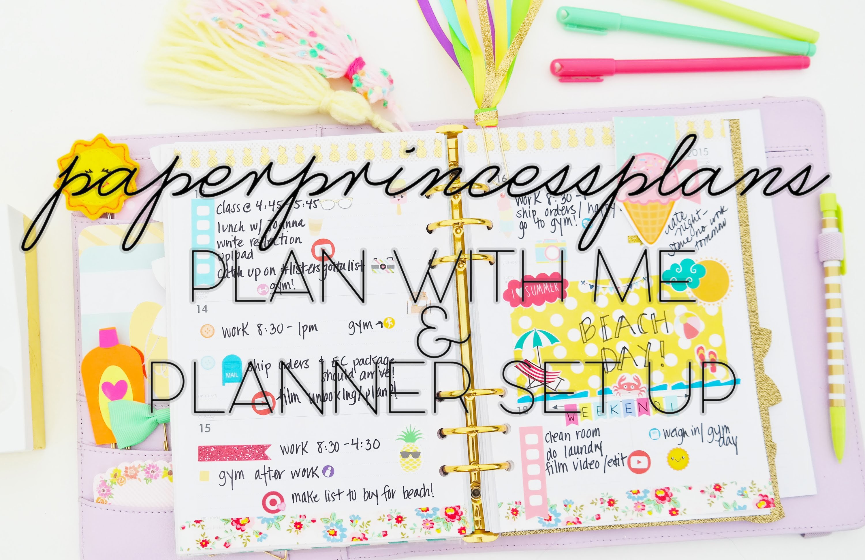 Plan With Me #2 & Planner Set-Up in my Kikki.K!