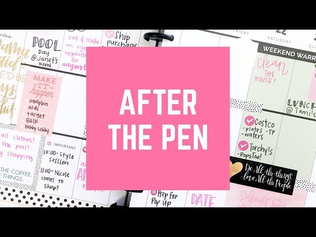 Plan with Me- After the Pen Spread