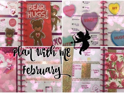PLAN WITH ME | MONTH OF LOVE | 4 WEEKLY SPREADS
