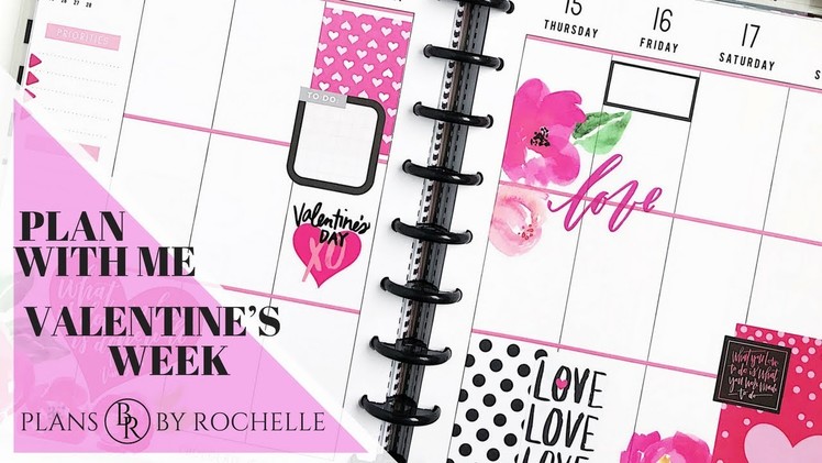 Plan with Me: Valentine's Week | Plans by Rochelle