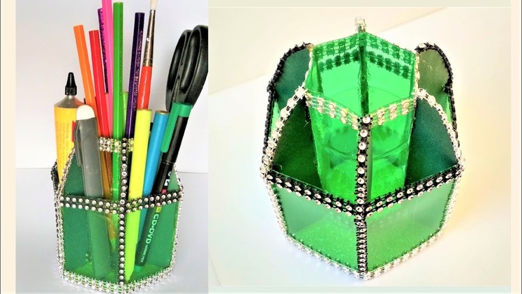 Plastic Bottle Craft Idea | DIY Multipurpose Organizer | Best Out Of Waste