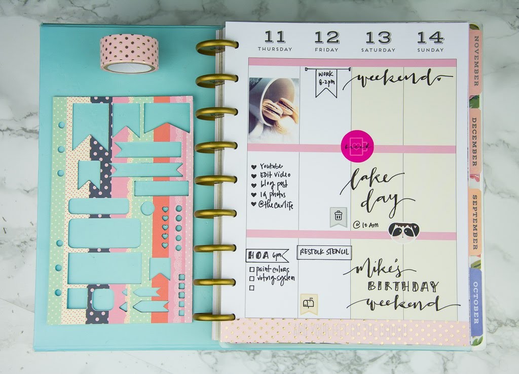 PWM Happy Planner [Stencil & Stickers]]