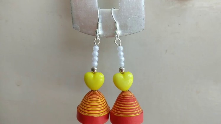 Quilling Jhumka Earring and Designs