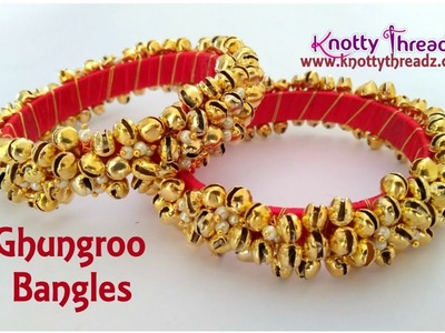 Red Ghungroo Bangles | Valentines Day Special Collection | Gifting Idea | www.knottythreadz.com