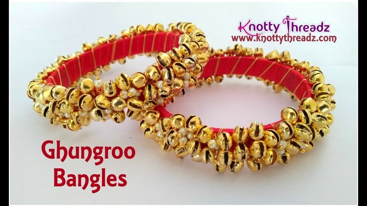 Red Ghungroo Bangles | Valentines Day Special Collection | Gifting Idea | www.knottythreadz.com