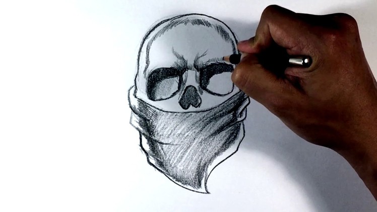 Skull Bandit Design ( Awesome ) - Draw Tattoo Art