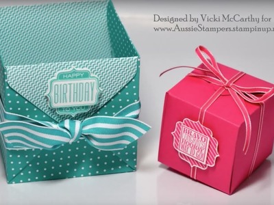 The NEW Gift Box Punch Board from Stampin' Up!