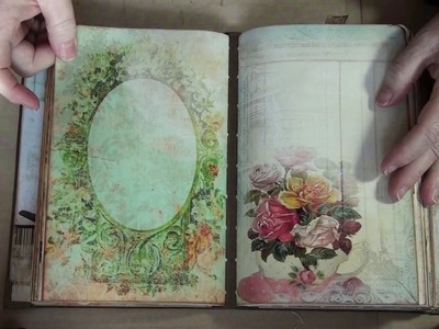 Vintage Style Flora, Fauna & Feathers Journal