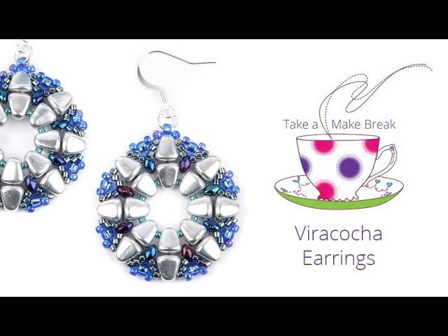 Viracocha Earrings | Take a Make Break with Beads Direct