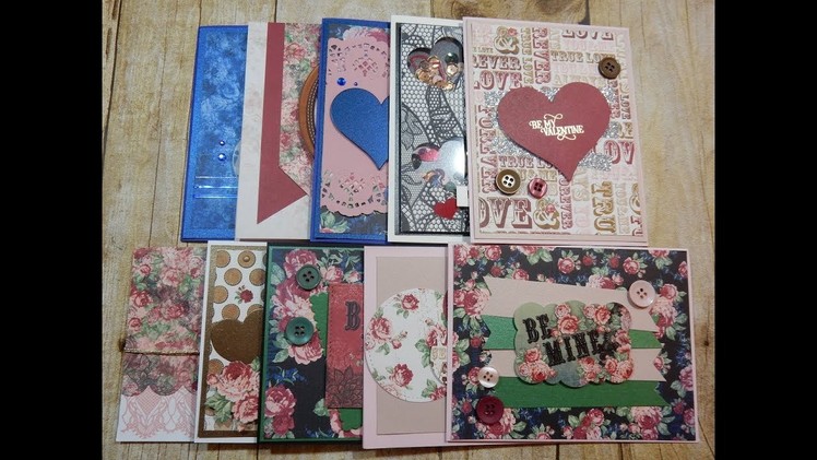 10 Cards 1 Kit | Love from Lizi Specialty Kit | Vintage Lace | January 2018