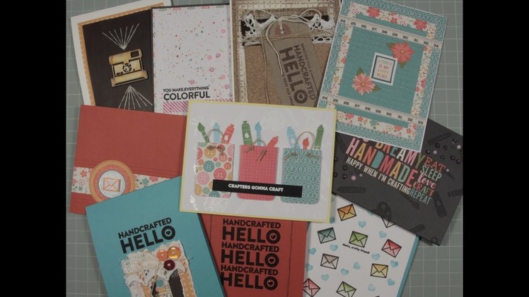 10 Cards 1 Kit SSS - A Colorful Crafty Life - Feb 2018