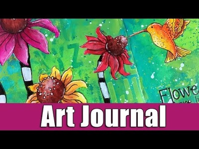 Art journal | hummingbird