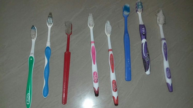 Best out of waste.How to reuse waste toothbrush. Waste material craft(57)