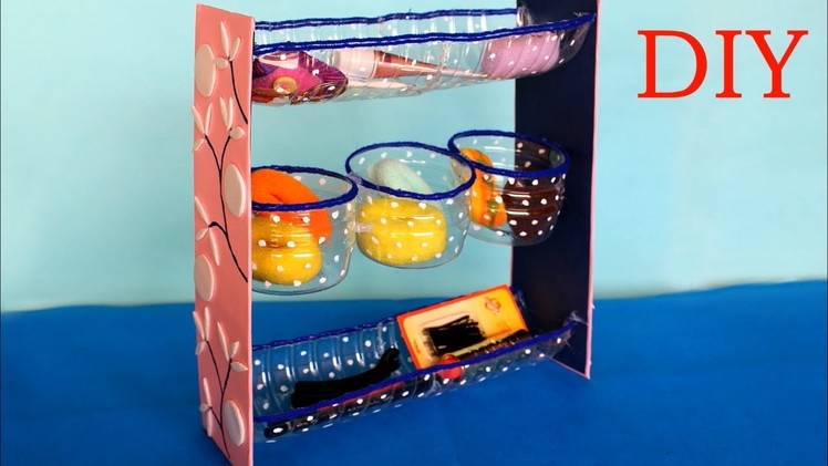 Best out of waste Idea Using Plastic Bottle craft Idea || Plastic bottle multipurpose rack || DIY