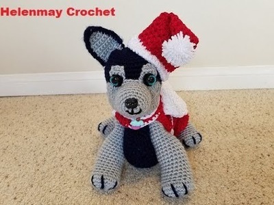 Crochet Extra Small and Small Siberian Husky Dog Pet Outfits DIY Video Tutorial