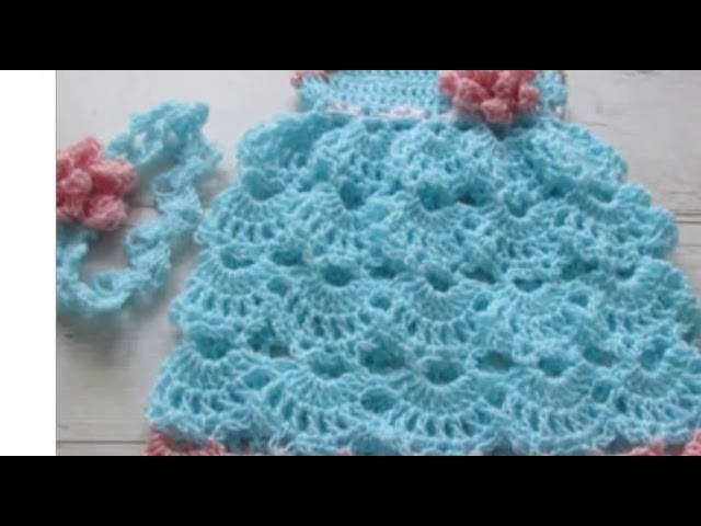 Crochet girl dress, Cute Crochet Dresses for Baby Girls