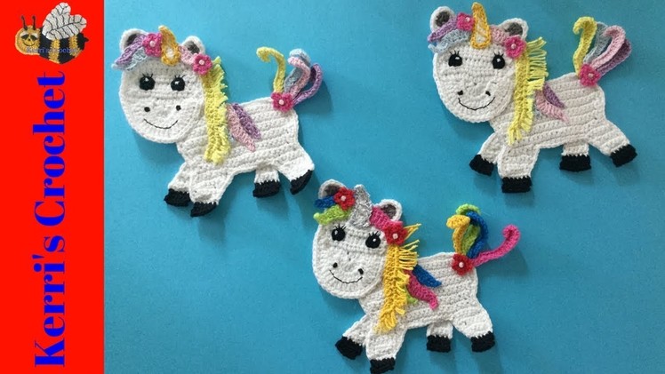 Crochet Unicorn Tutorial (Part 2)