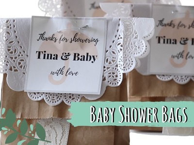 DIY Baby Shower Bags || Quick & Easy Project
