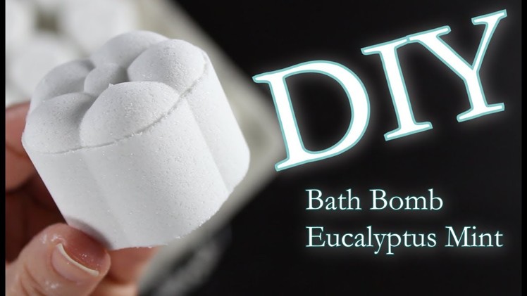 DIY Bath Bomb | How To Make Bath Bombs | Therapeutic Eucalyptus Mint | untidyartist
