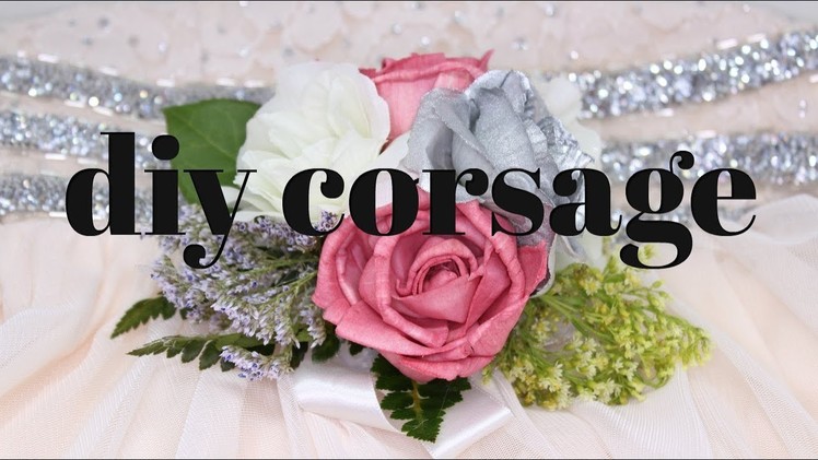 DIY Corsage | Simple How To Tutorial For Spring Dances