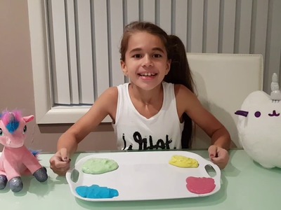 DIY FLUFFY UNICORN SLIME | Its Rubys world