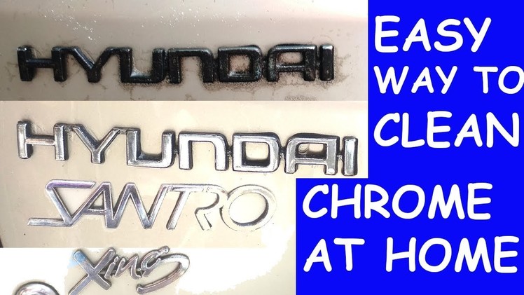 DIY | Homemade Chrome Cleaner | Remove Rust from Chrome | Cleaning & Polishing Chrome
