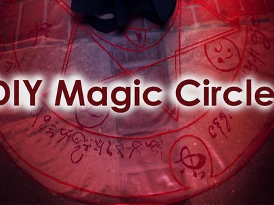 DIY Magic Circle Prop for Cosplay Photoshoots