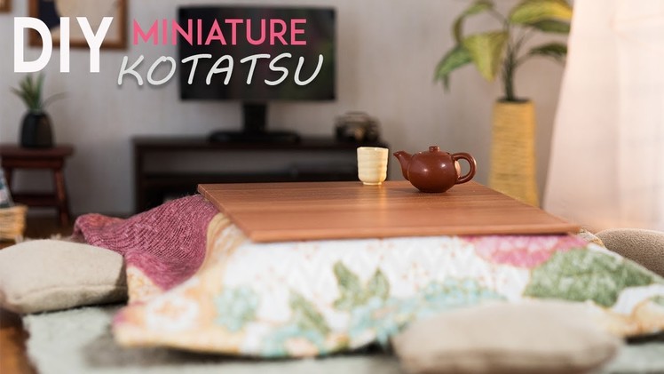 DIY Miniature Kotatsu - Japanese Heated Table Tutorial