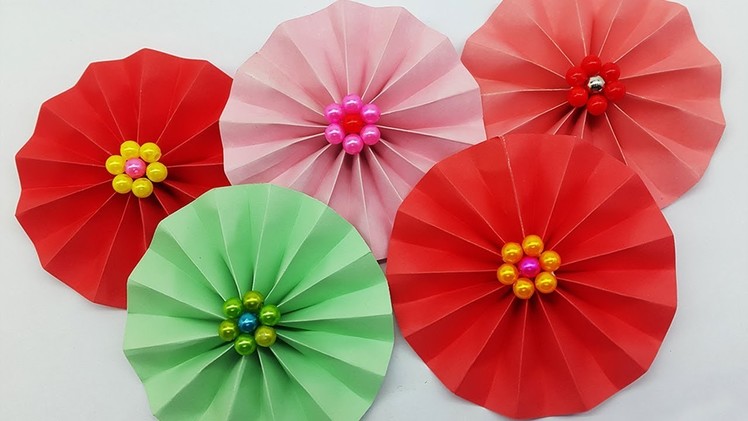 DIY Paper Flower Complete Tutorial | Making Paper Flowers step by step | Paper Crafts